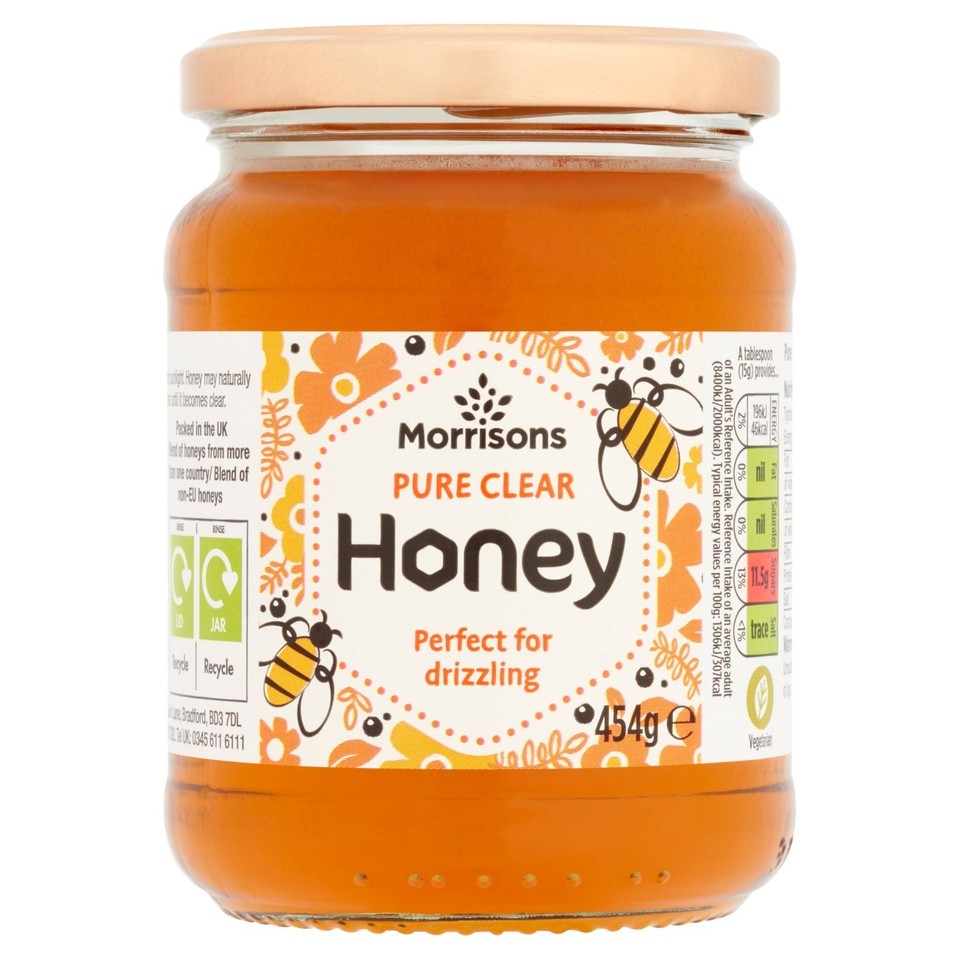 Morrisons Pure Clear Honey 454g