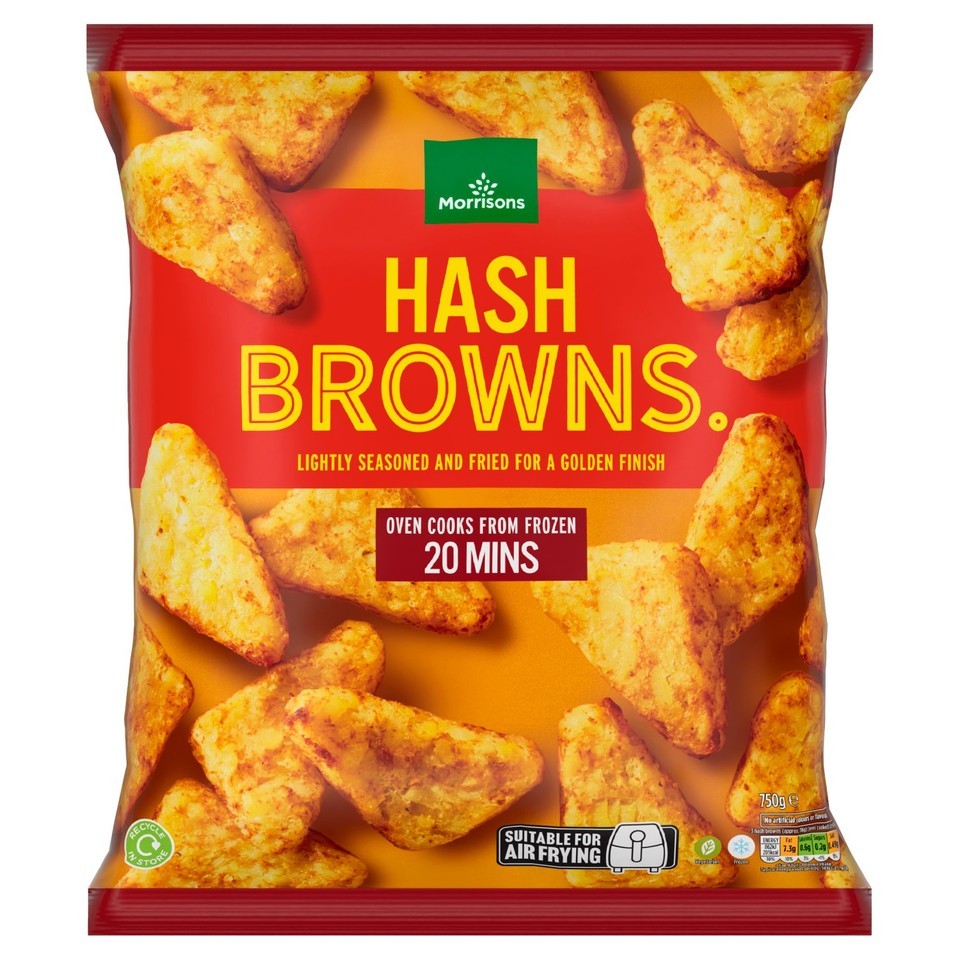Morrisons Hash Browns 750g