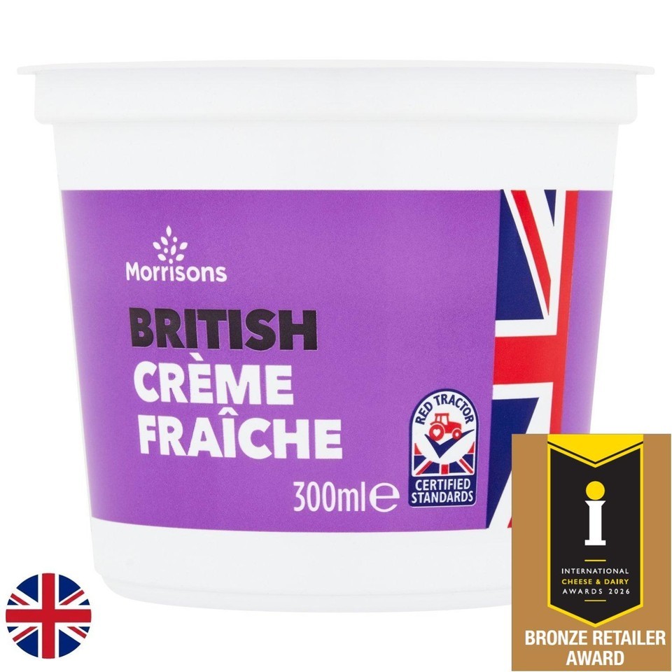 Morrisons British Creme Fraiche 300ml