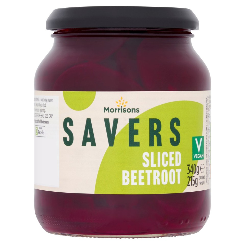 Morrisons Savers Sliced Beetroot (340g)