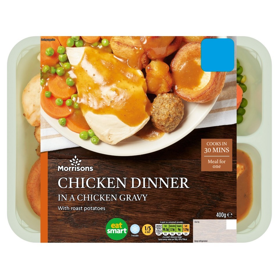 Morrisons Roast Chicken Dinner 400g