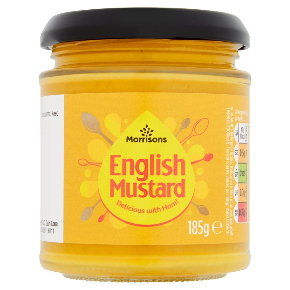 Morrisons English Mustard 185g