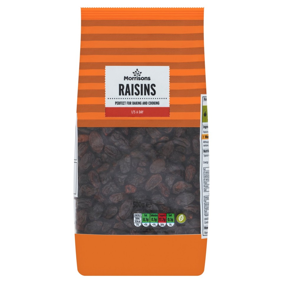 Morrisons Raisins 500g
