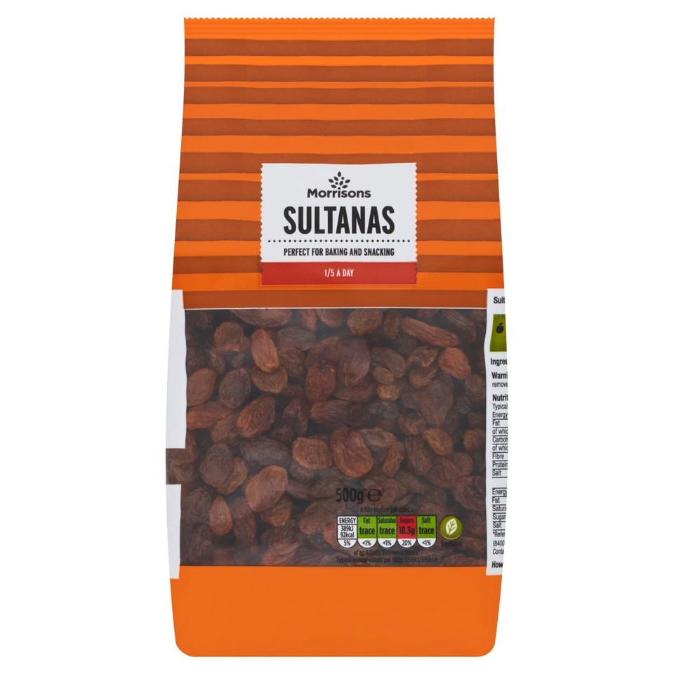 Morrisons Sultanas 500g