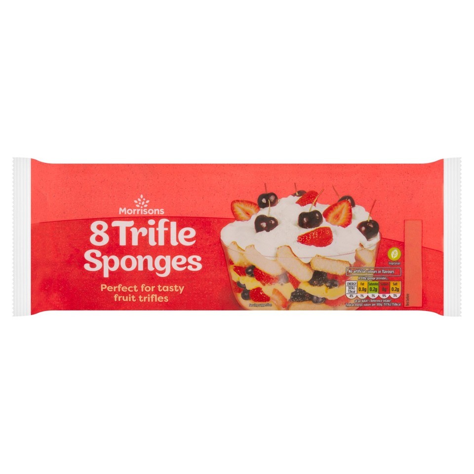 Morrisons Trifle Sponges