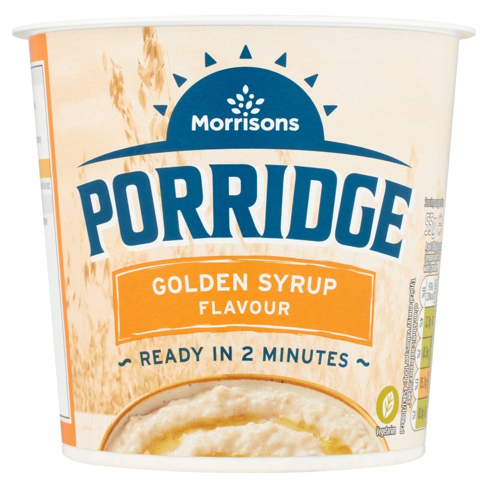 Morrisons Golden Syrup Porridge 55g