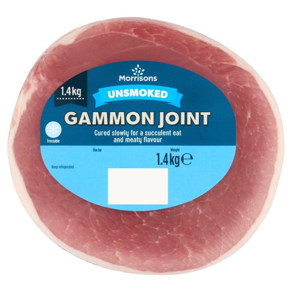 Morrisons Unsmoked Gammon Joint 1.4kg