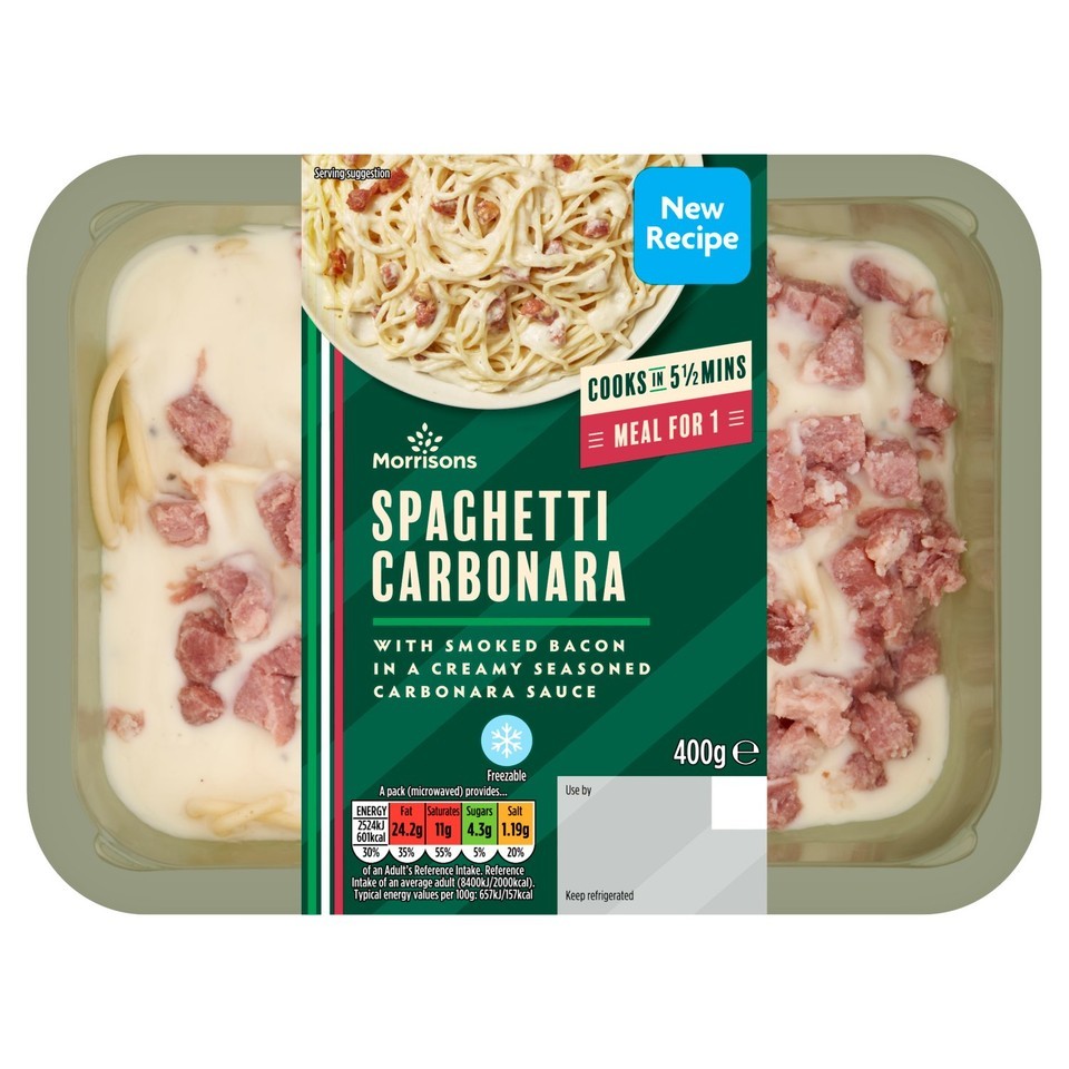 Morrisons Spaghetti Carbonara 400g