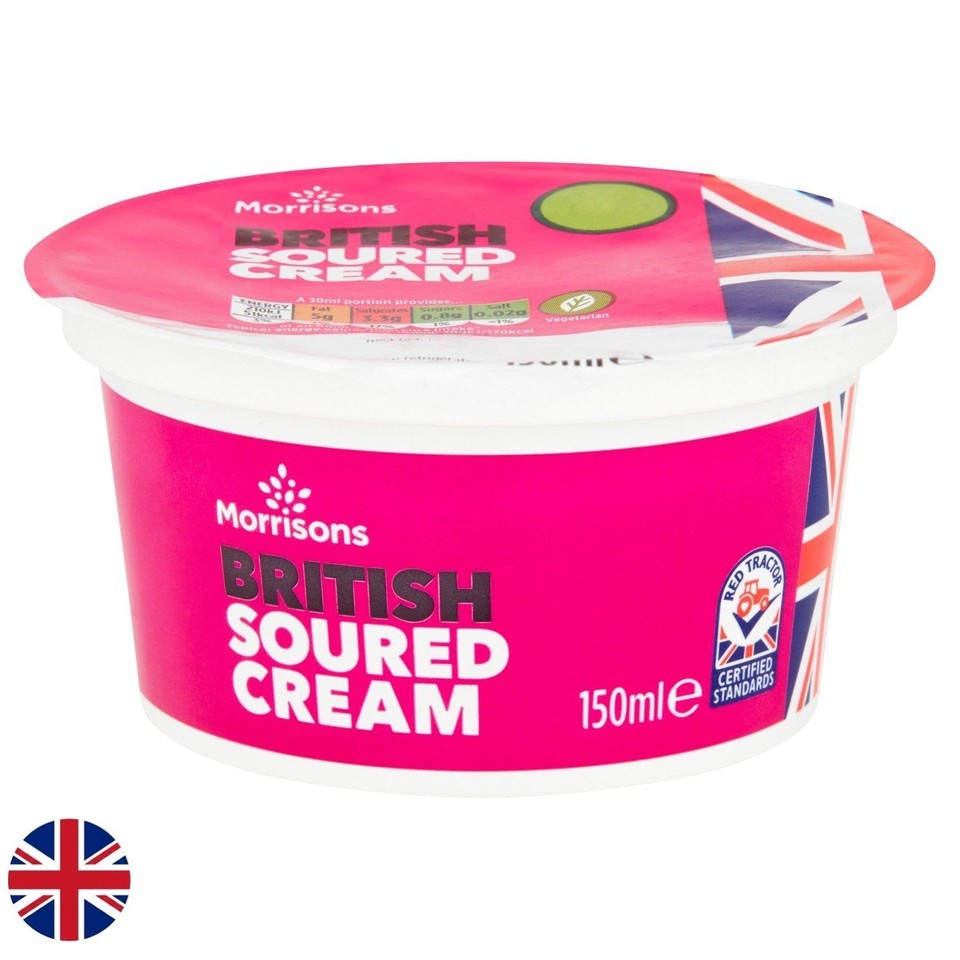 Morrisons British Soured Cream 150ml