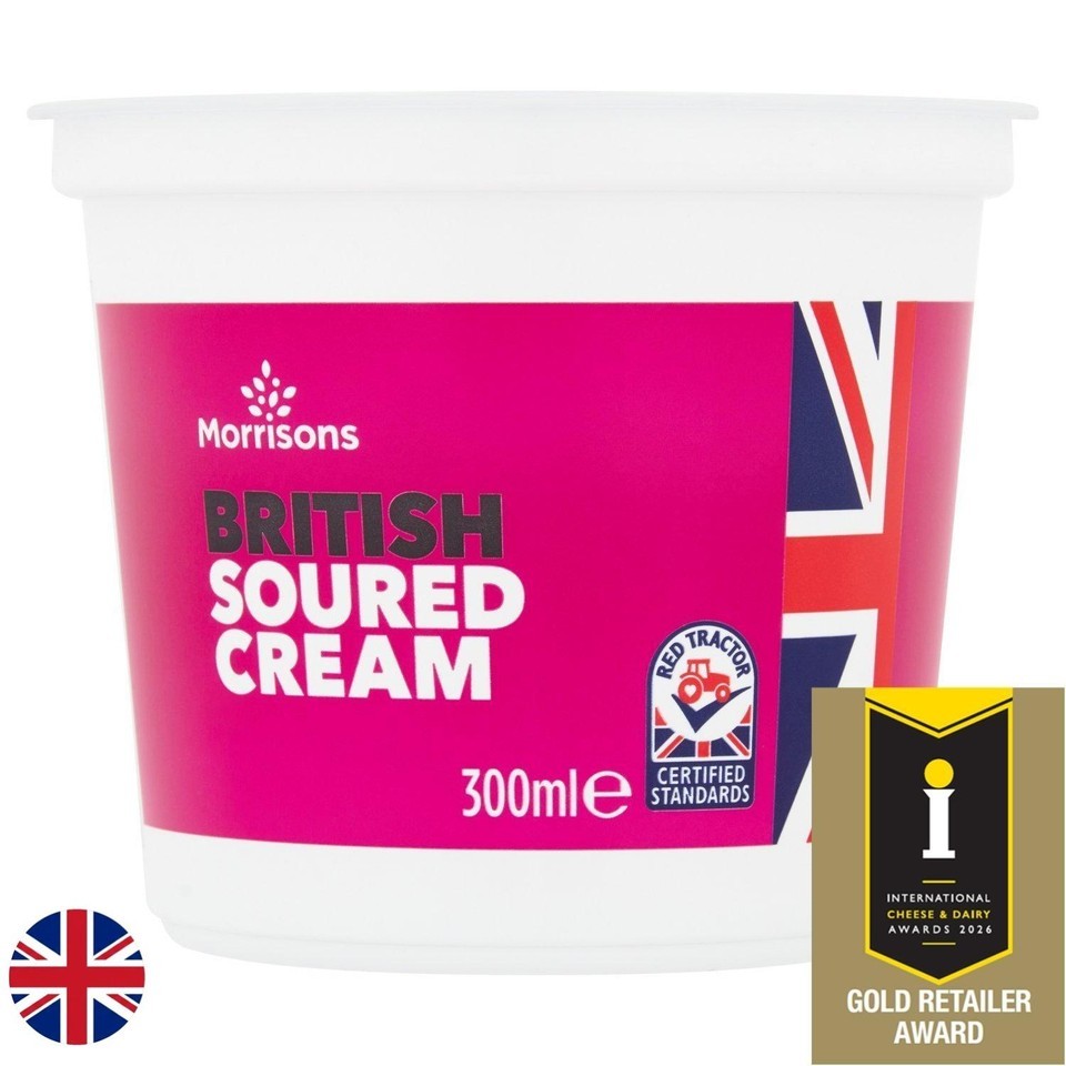 Morrisons British Soured Cream 300ml