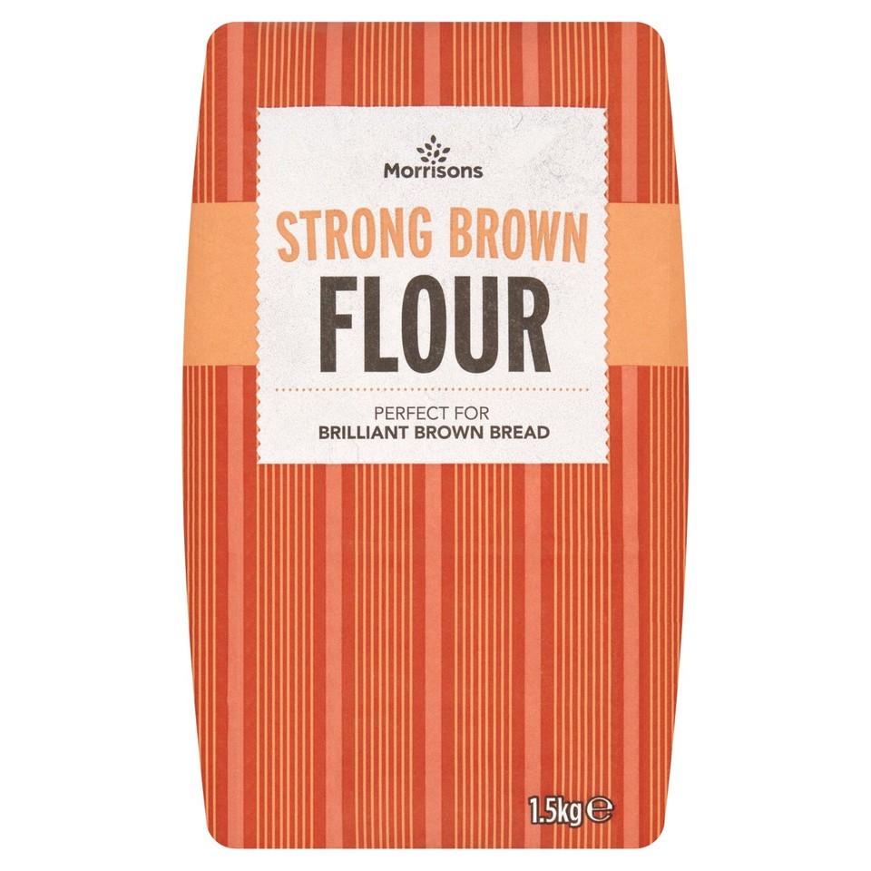 Morrisons Strong Brown Flour   1.5kg