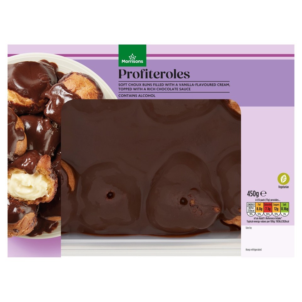 Morrisons Profiteroles 450g