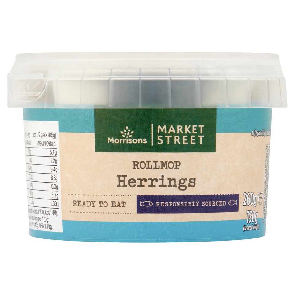 Morrisons Roll Mop Herrings 260g