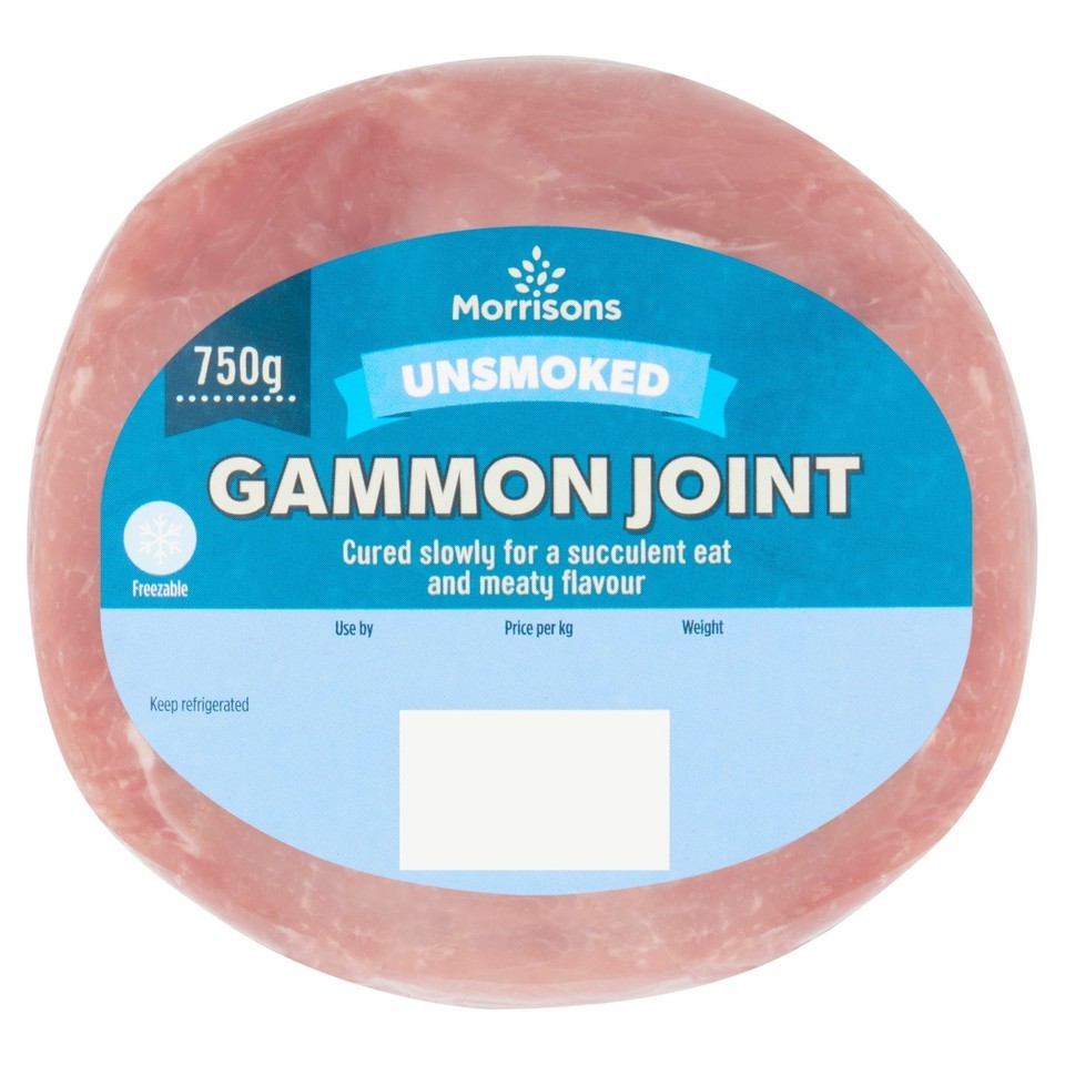 Morrisons Unsmoked Gammon Joint 750g