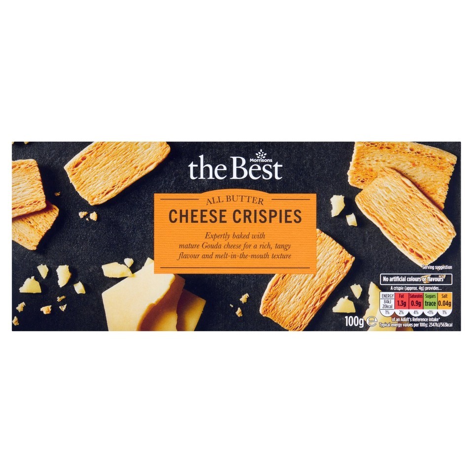 Morrisons The Best Cheese Crispies 100g