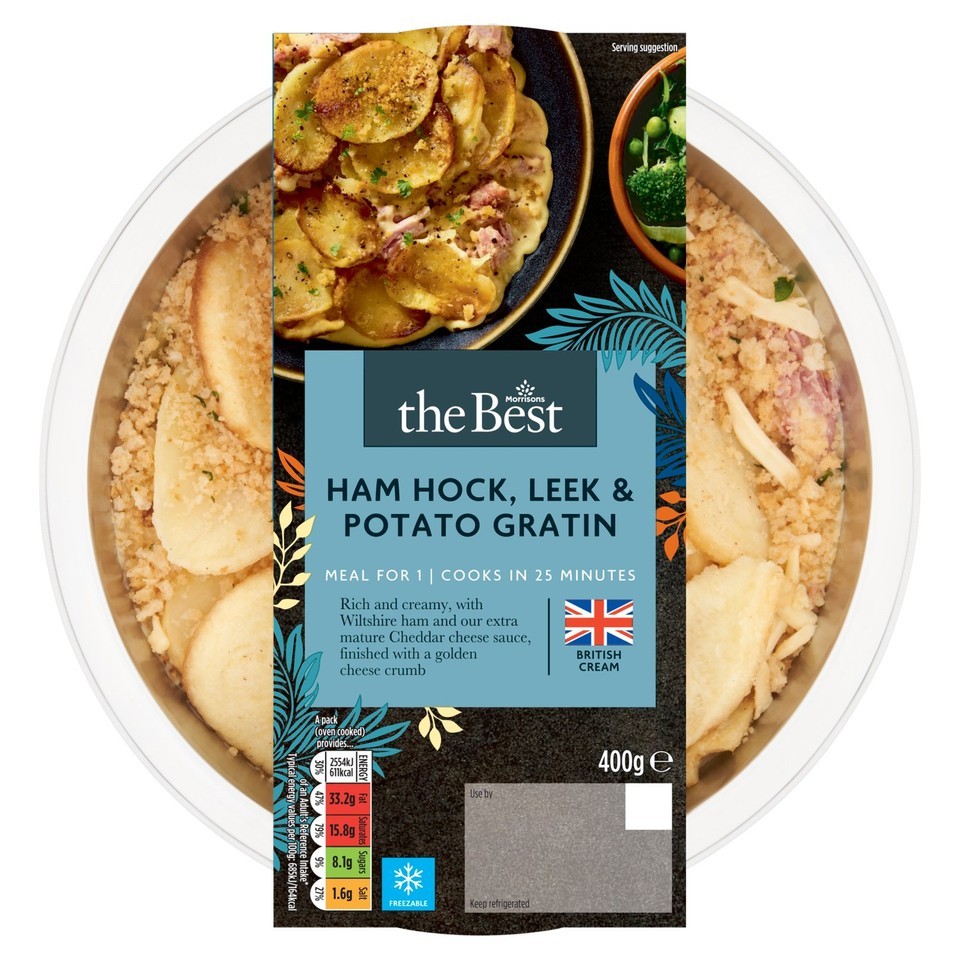 Morrisons The Best Ham Hock, Leek & Potato Gratin 400g