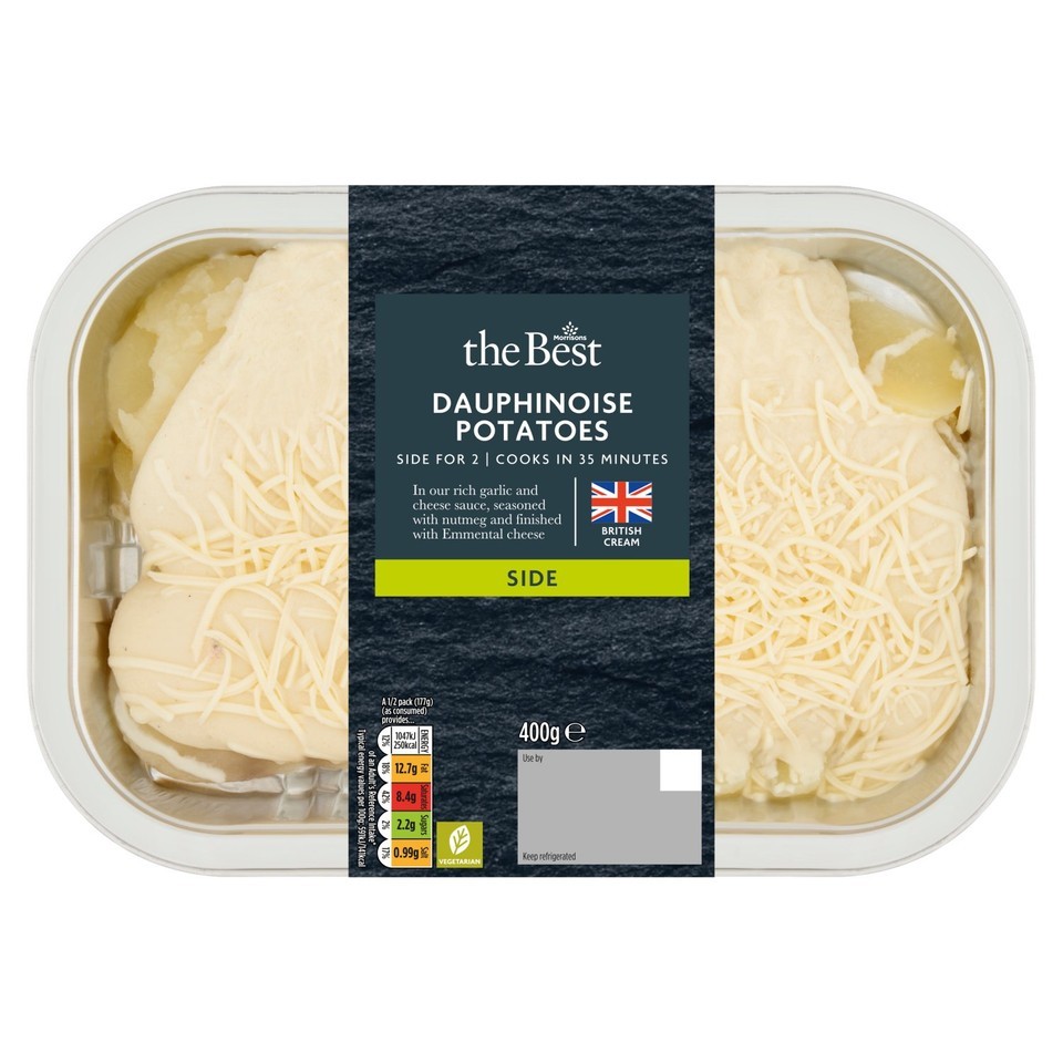 Morrisons The Best Maris Piper Dauphinoise Potatoes   400g