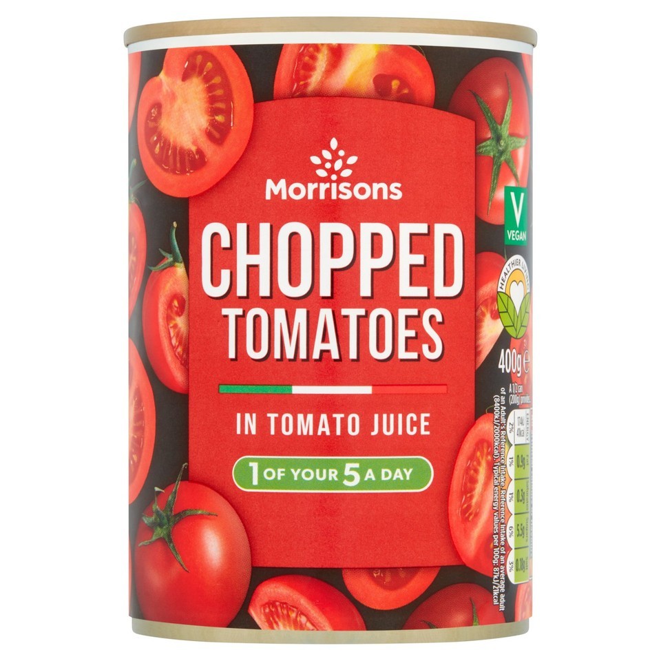 Morrisons Chopped Tomatoes (400g)