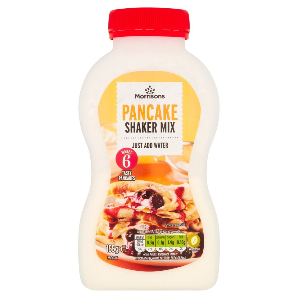 Morrisons Pancake Shaker Mix Bottle   155g