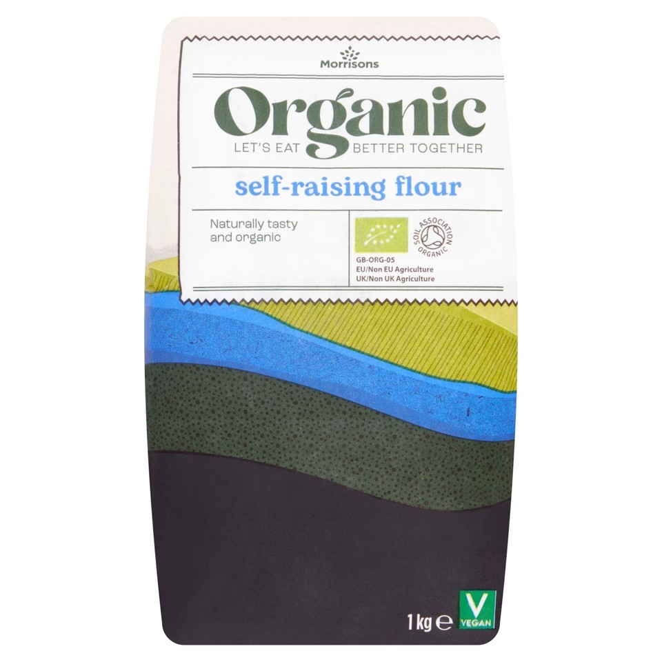 Morrisons Organic Self Raising Flour 1kg