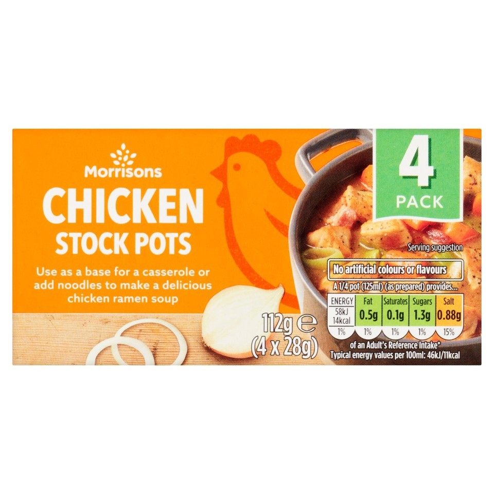 Morrisons Chicken Stock Pot 112g