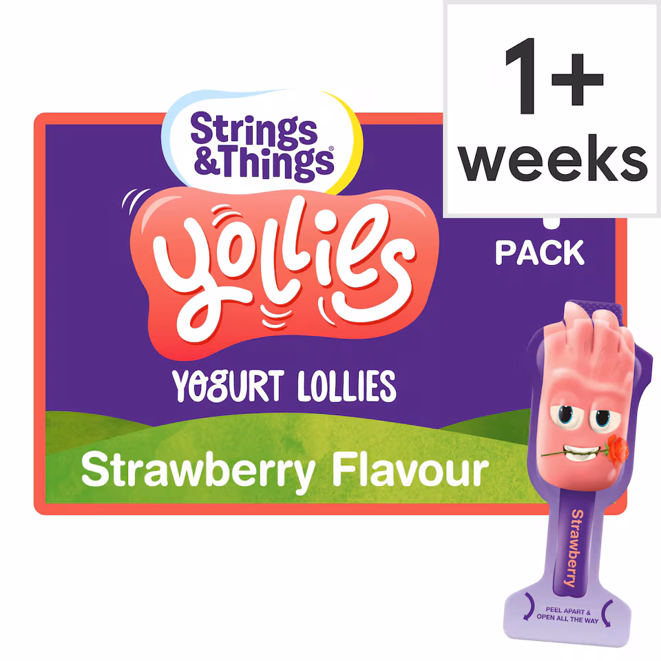 Yollies Strawberry Yogurt 4 X25g