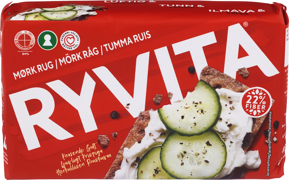 Ryvita Rug Knekkebrød, 250 g