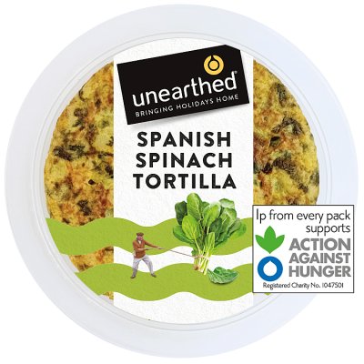 Unearthed Spanish Spinach Tortilla Omelette