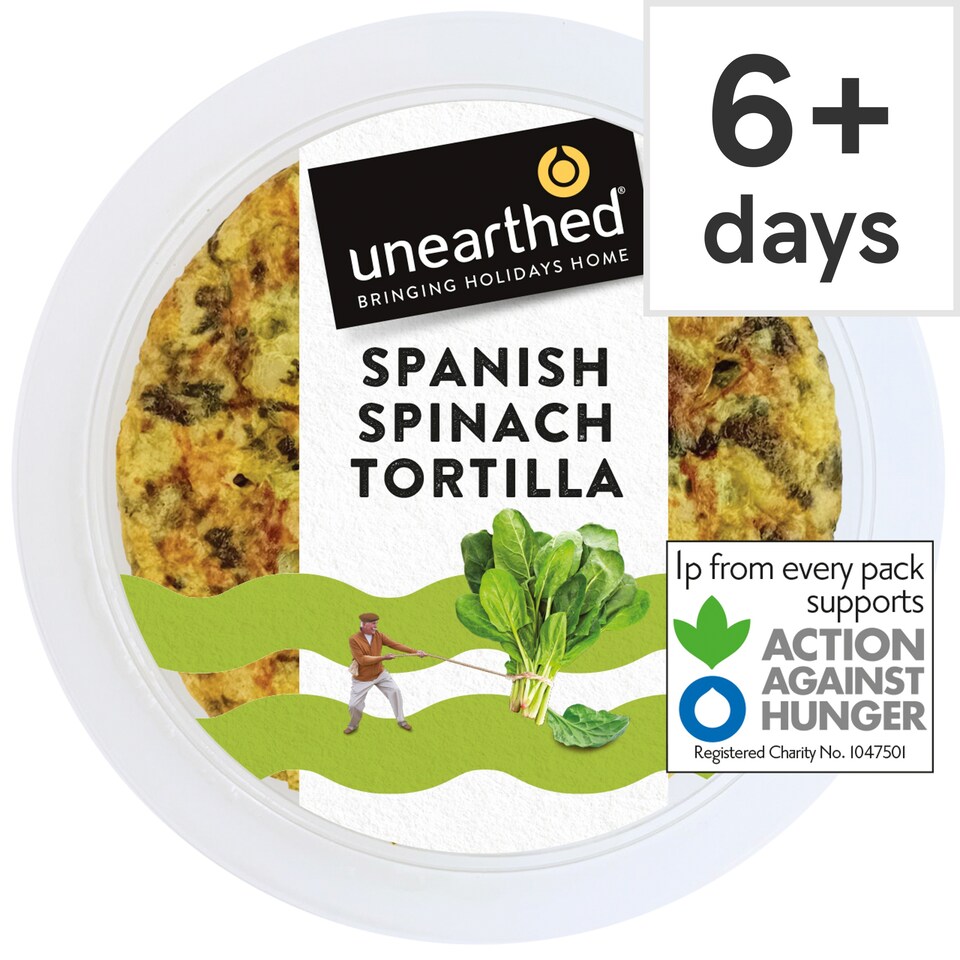 Unearthed Spanish Spinach Tortilla 250g