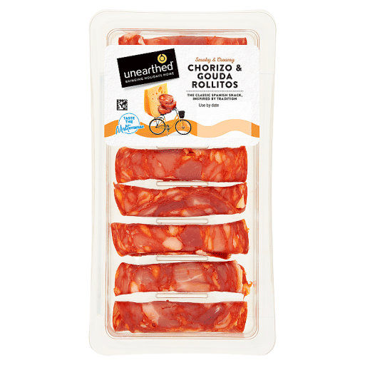 Unearthed Chorizo & Gouda Rollitos 80g