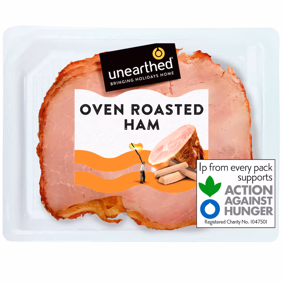 Unearthed Oven Roasted Ham 120g