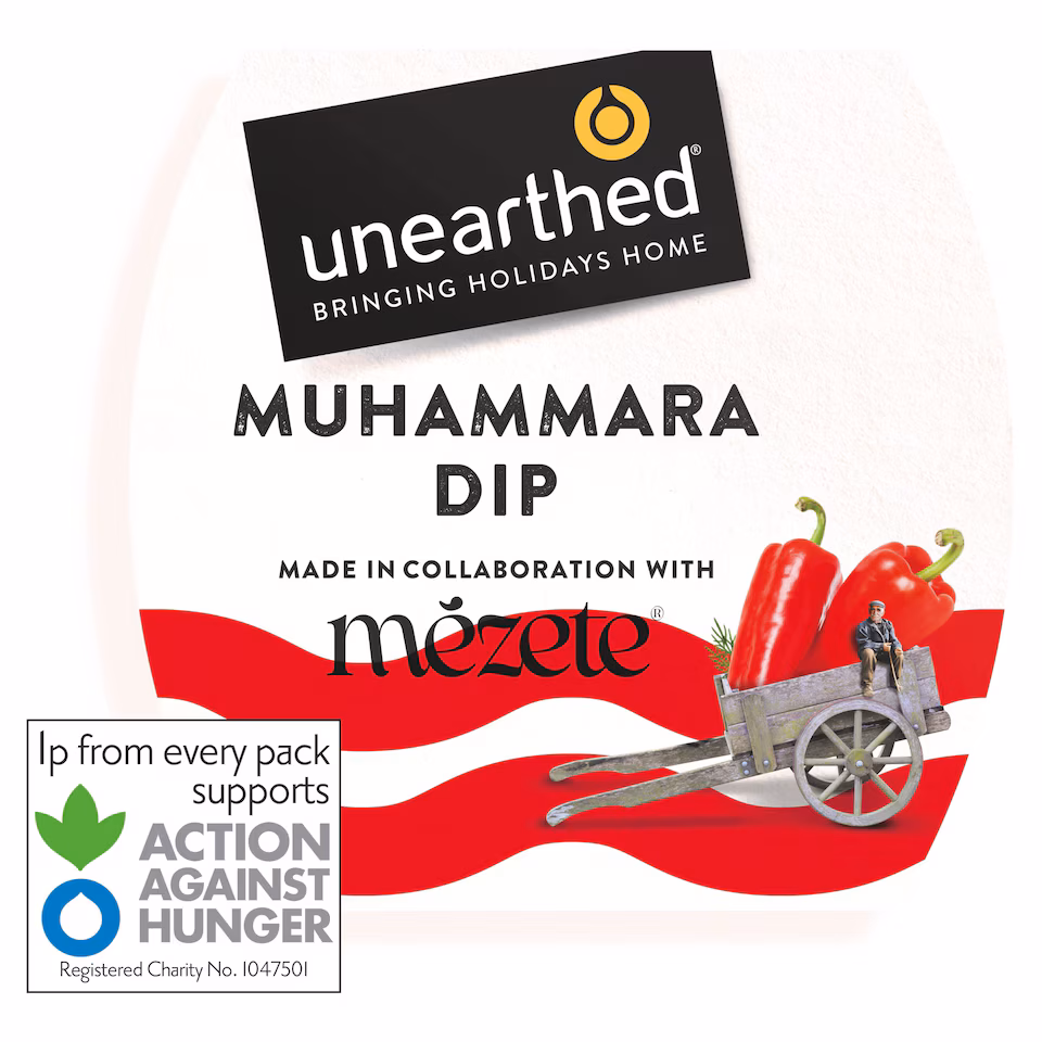 Unearthed Muhammara Dip With Mezete 180g