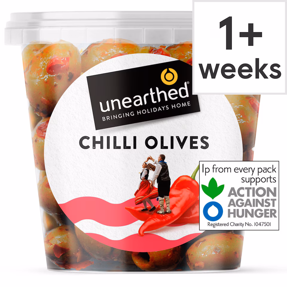 Unearthed Chilli Olives 330g