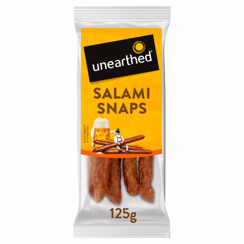 Unearthed German Smoked Salami Snaps 125g