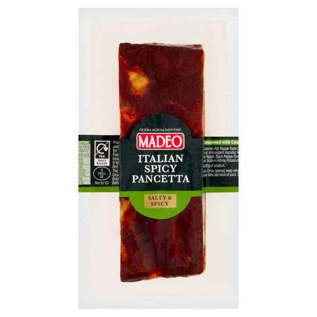 Madeo Italian Spicy Pancetta 250g
