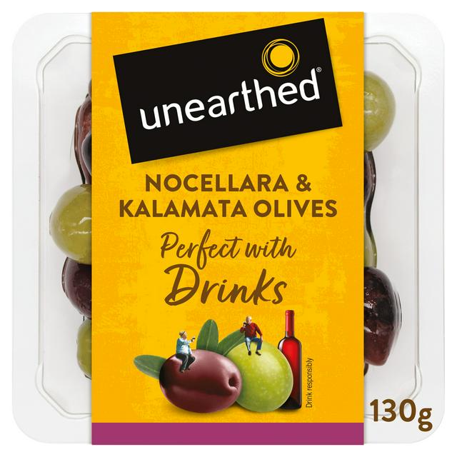 Unearthed 140g Nocellara & Kalamata Olives