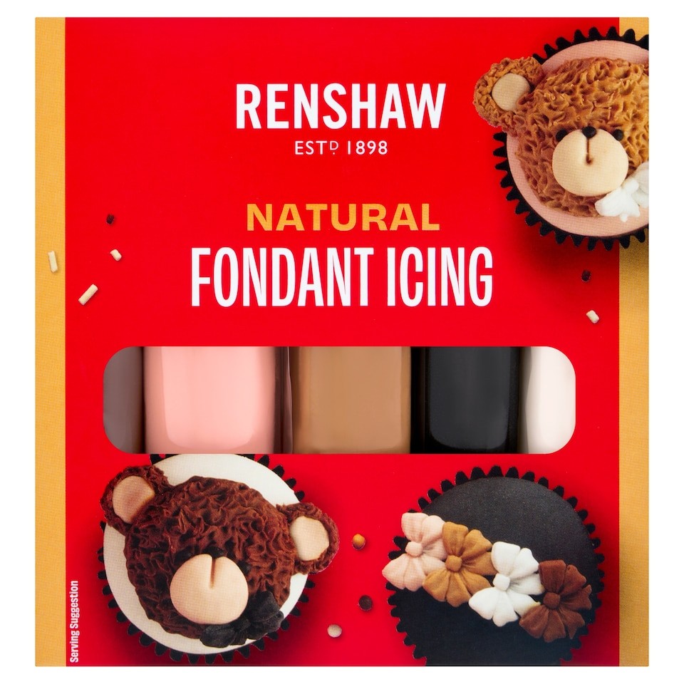 Renshaw 5 NATURAL Fondant Icing 500g