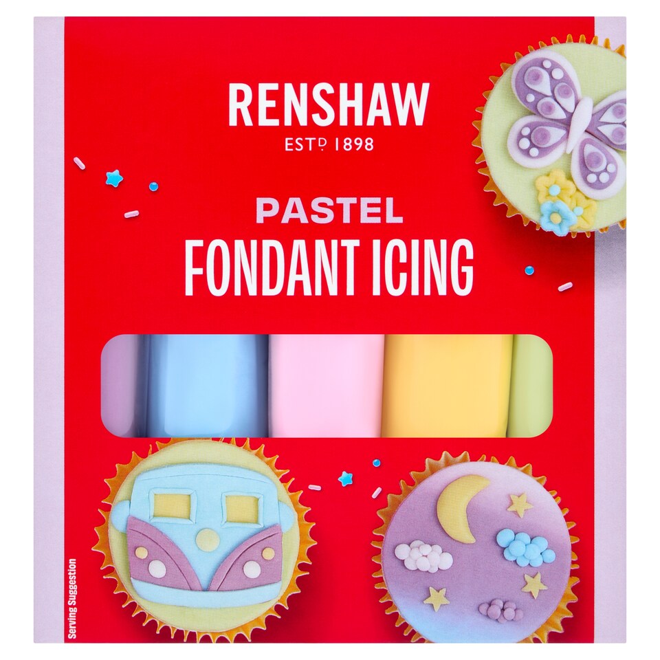 Renshaw 5 PASTEL Fondant Icing 500g