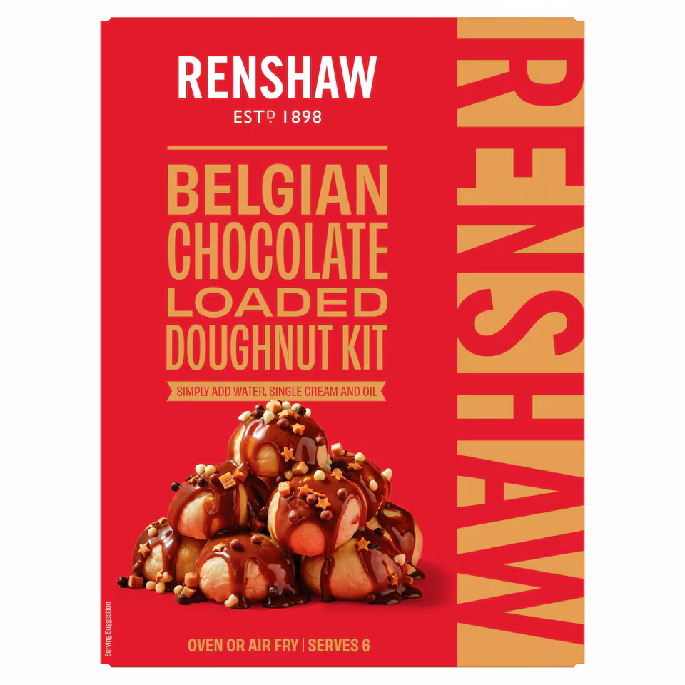 Renshaw Belgian Chocolate Loaded Doughnut Kit 265g