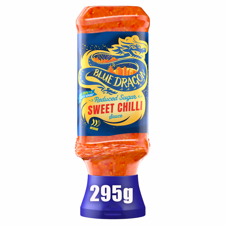 Blue Dragon Reduced Sugar Thai Sweet Chilli Dipping Sauce 295g