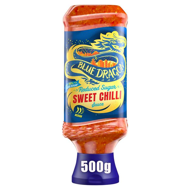 Blue Dragon Reduced Sugar Sweet Chilli Dipping Sauce 500g