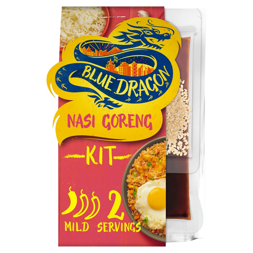 Blue Dragon Nasi Goreng Rice Kit 323g