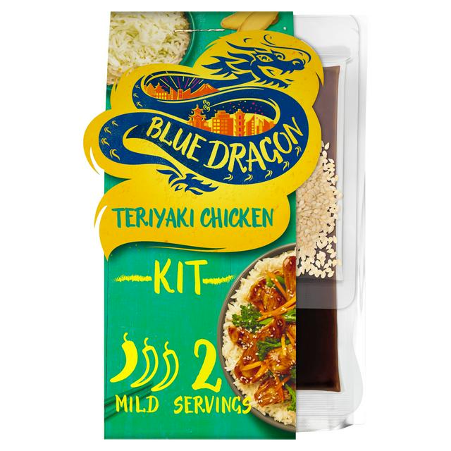 Blue Dragon Teriyaki Chicken Rice Kit 332g