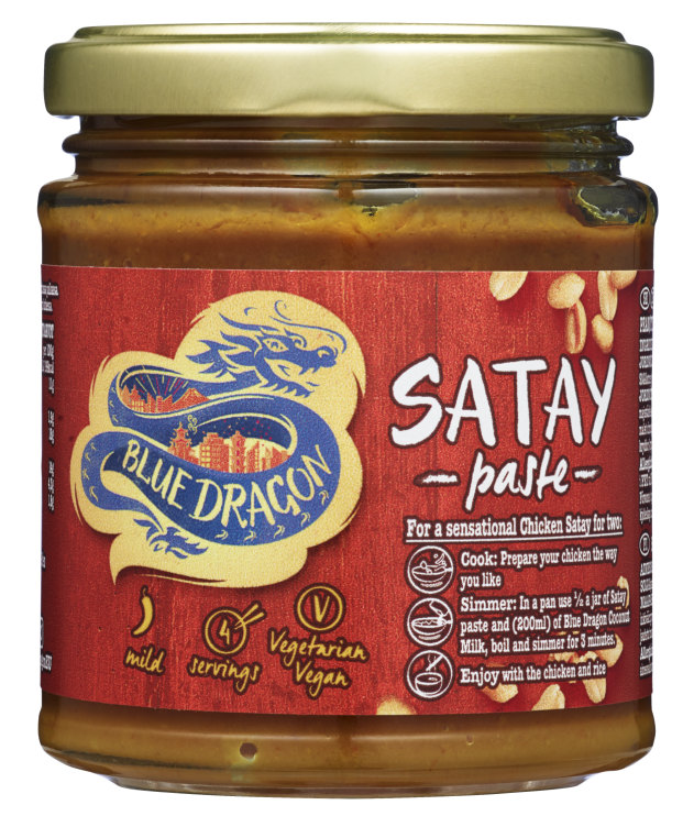 Satay Paste 170g Blue Dragon