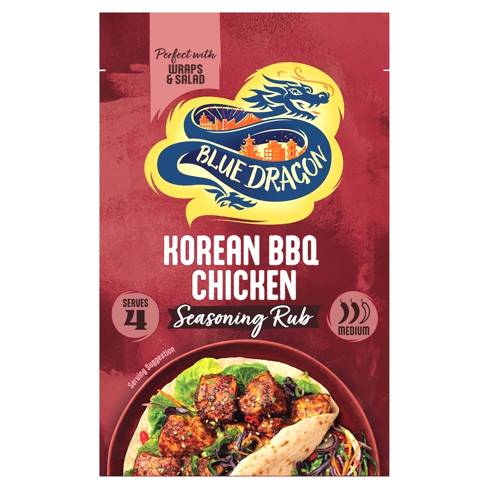 Blue Dragon Korean BBQ Chicken Seasoning Rub 25g