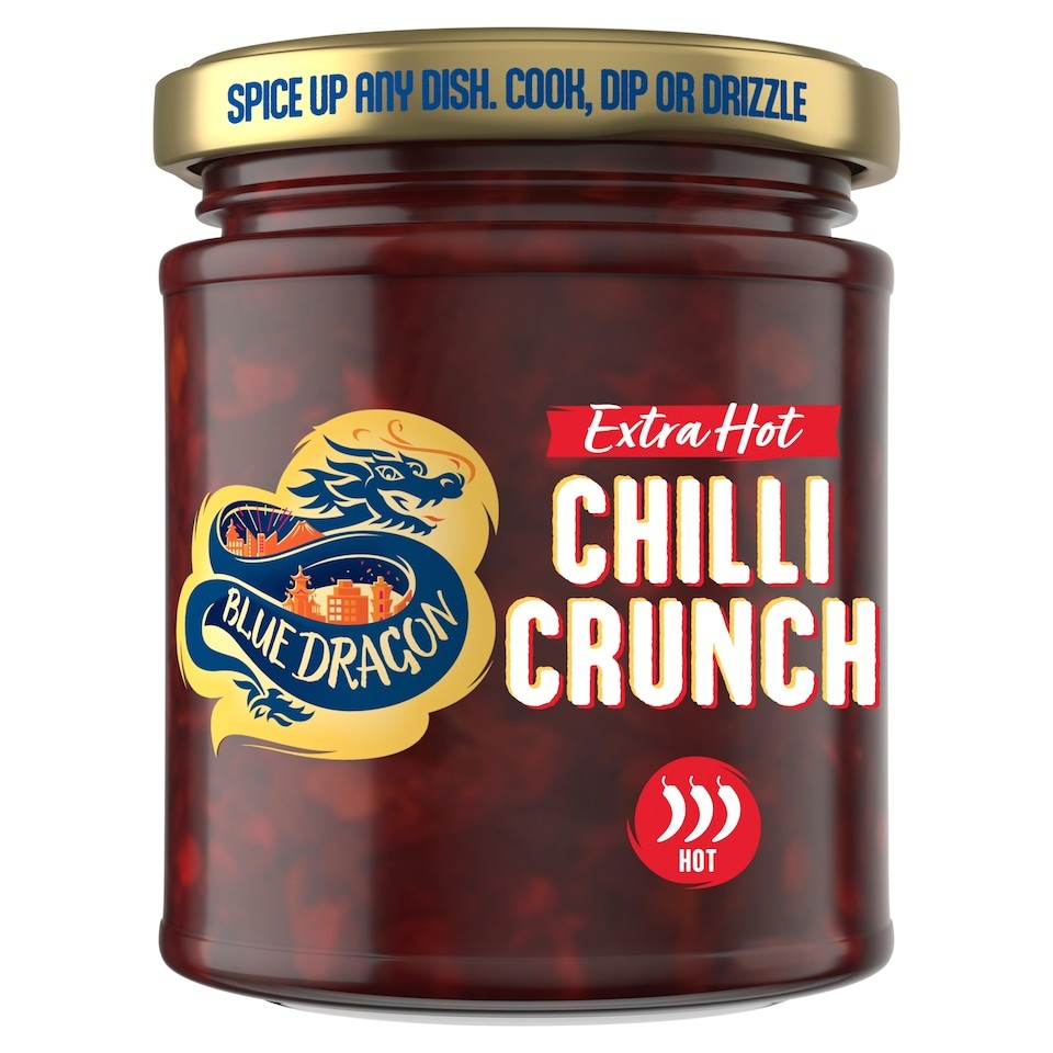 Blue Dragon Extra Hot Chilli Crunch 180g