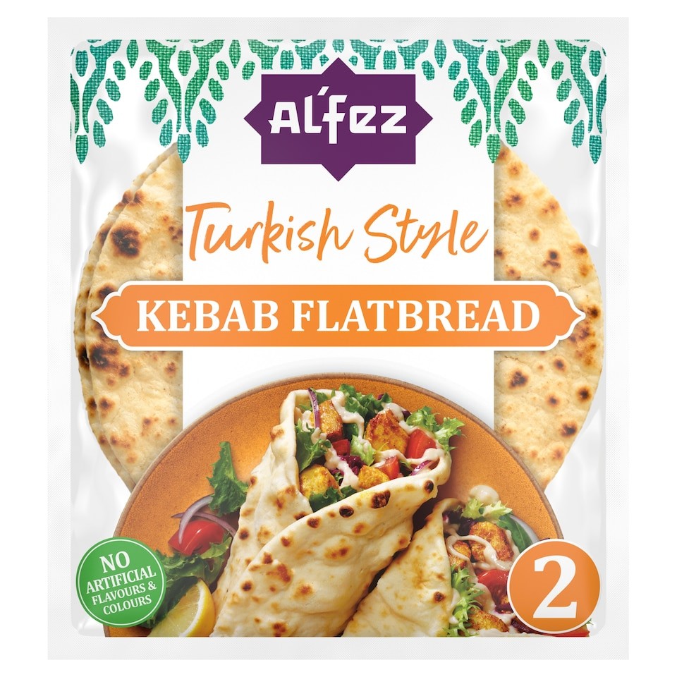 Al'Fez Turkish Style Kebab Flatbread 200g