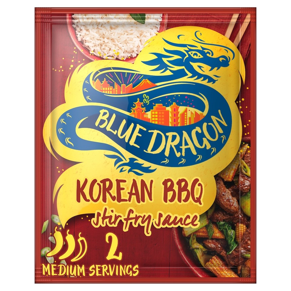 Blue Dragon Korean Bbq Stir Fry Sauce 120G