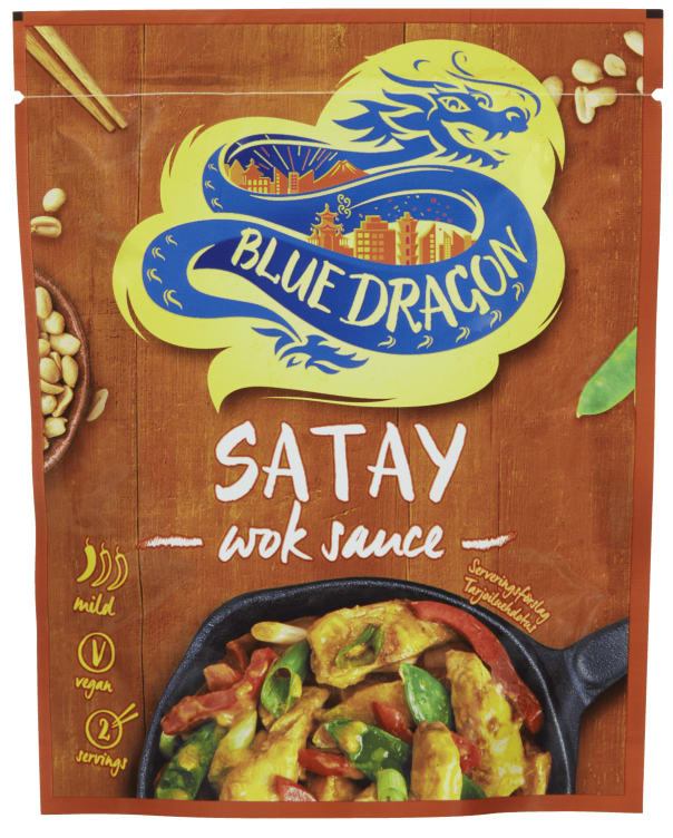 Woksaus Satay 120g Blue Dragon