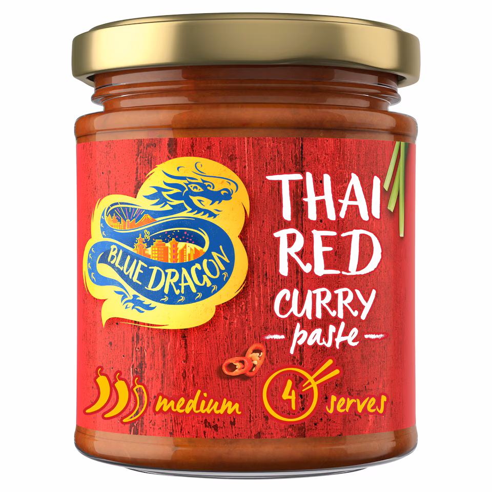 Blue Dragon Thai Red Curry Paste 170G